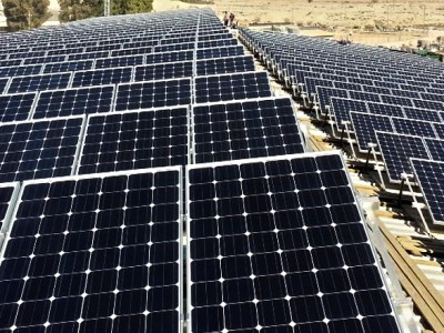 Medium size solar energy system – Kibbutz Revivim